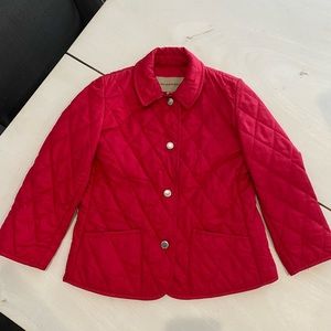 Burberry Quilted Girls Jacket